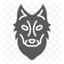 Wolf Dog Face Icon