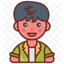 Wolf Boy Boy Street Guy Icon