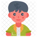 Wolf Boy Boy Street Guy Icon