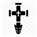 Wolf Cross Vargkors Christian Cross Icon