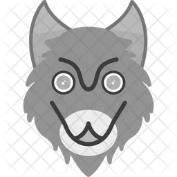 Wolf Face  Icon