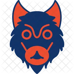 Wolf Face  Icon