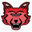 Wolf Face Wolf Mascot Canis Lupus Face Icon