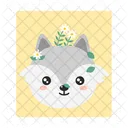 Wolf Animal Cute Icon