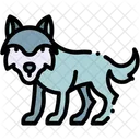 Wolf Tier Tierwelt Symbol
