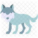 Wolf Tier Tierwelt Symbol