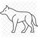 Wolf Animal Wildlife Icon