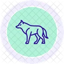 Wolf Animal Wildlife Icon