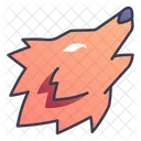 Rollenspiel Wolf Bestie Symbol