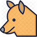 Wolf Wolf Heult Wildes Tier Symbol