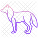 Wolf Tier Tierwelt Symbol