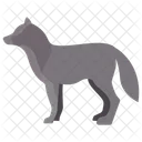 Wolf Tier Tierwelt Symbol