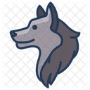 Wolf Animal Zoo Symbol