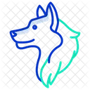 Wolf Animal Zoo Symbol