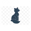 Wolf Tier Tierwelt Symbol