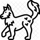 Wolf Arktis Fleischfresser Symbol
