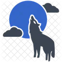 Wolf night  Icône