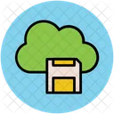 Cloud Netzwerk Diskette Symbol