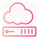 Cloud Laufwerk Festplatte Symbol