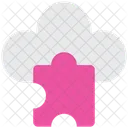 API Schnittstelle Cloud Symbol