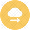 Cloud Netzwerk Weiterleiten Symbol