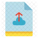 Datei Cloud Hochladen Icon