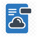 Cloud Dateien Dokument Symbol