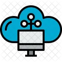 Cloud Computer Bewolkt Icon