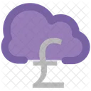 Cloud Netzwerk Wahrung Symbol