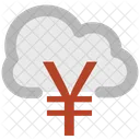 Cloud Netzwerk Wahrung Symbol