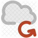 Cloud Netzwerk Weiterleiten Symbol