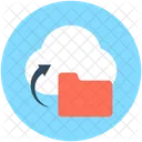 Cloud Ordner Computing Icon