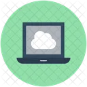 Cloud Konnektivitat Laptop Symbol