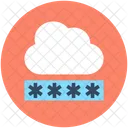 Cloud Sicherheit Passwort Icon