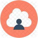 Cloud Benutzer Computing Icon