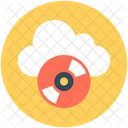 Cloud Multimedia Netzwerk Symbol