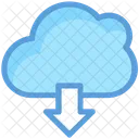 Cloud Download Netzwerk Icon