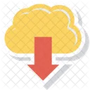 Cloud Daten Datenbank Icon