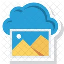 Cloud Galerie Bild Icon