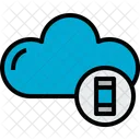 Wolke Smartphone Bewolkt Icon