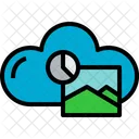 Cloud Bild Daten Icon