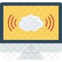 Wolke Computer Monitor Symbol