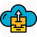 Cloud Speicherung Upload Symbol