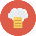 Cloud Dokument Datei Icon