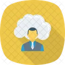 Cloud Kommunikation Online Icon