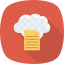 Cloud Dokument Datei Icon