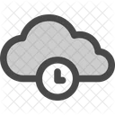 Cloud Speicher Computing Symbol