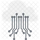 Cloud Computing Hosting Icon