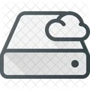 Cloud Computing Laufwerk Symbol