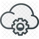 Cloud Computing Einstellungen Symbol